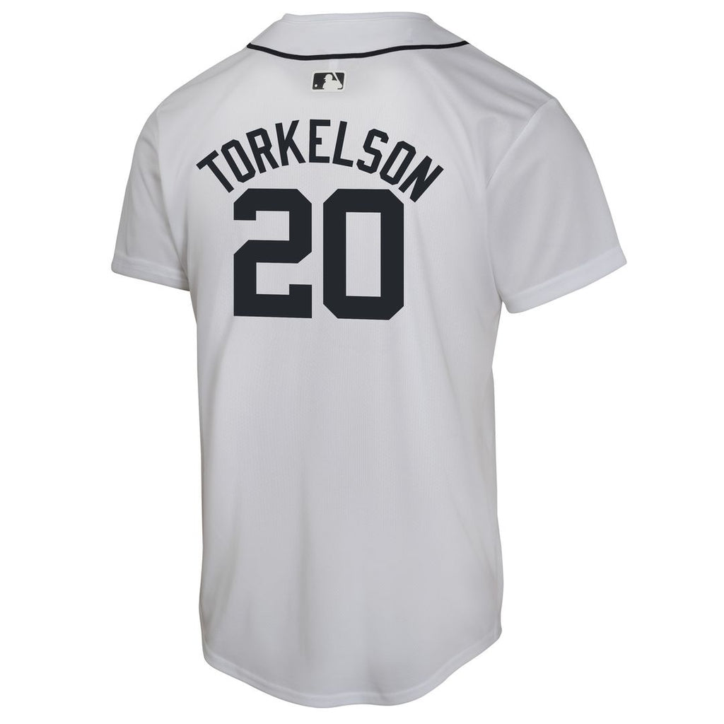 Detroit Tigers Spencer Torkelson Nike Youth Home Game Player Jersey - White