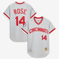 Cincinnati Reds Pete Rose Mitchell & Ness 1976 Authentic Jersey - Gray