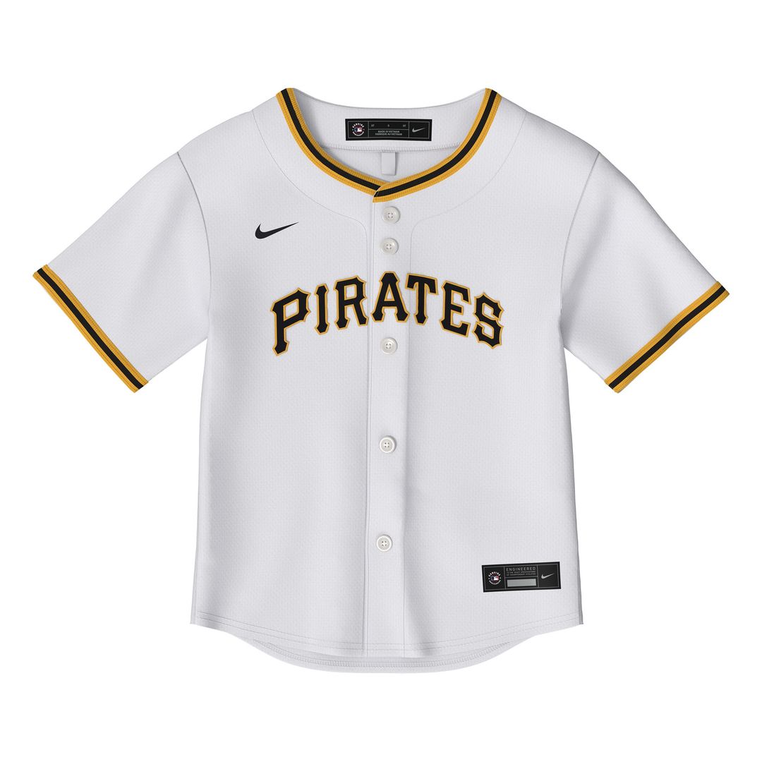 Pittsburgh Pirates Paul Skenes Nike Toddler Home Replica 2.0 Player Jersey - White