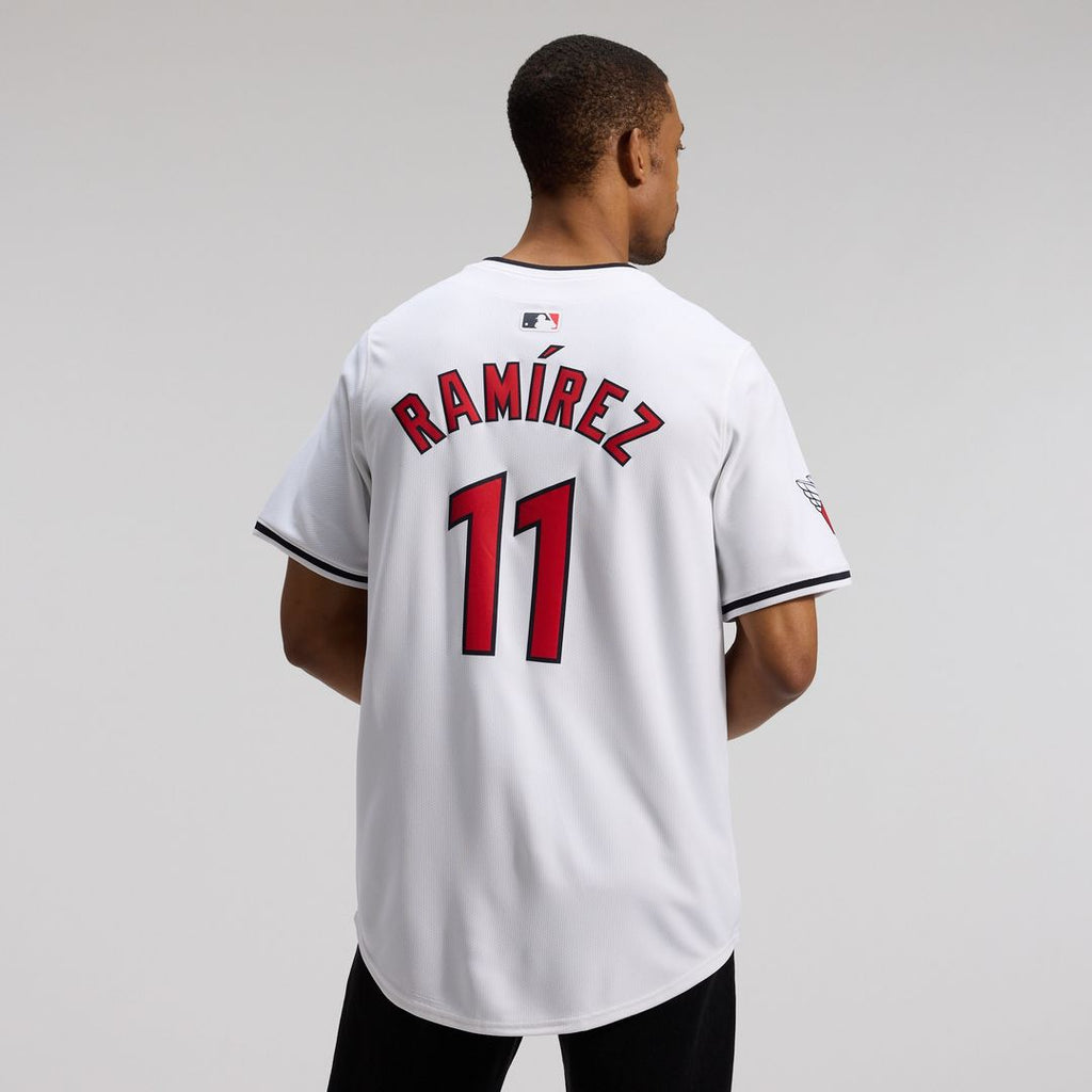Cleveland Guardians Jose Ramirez Nike Home Limited Player Jersey - White