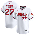 Los Angeles Angels Mike Trout Nike Alternate Limited Jersey - White