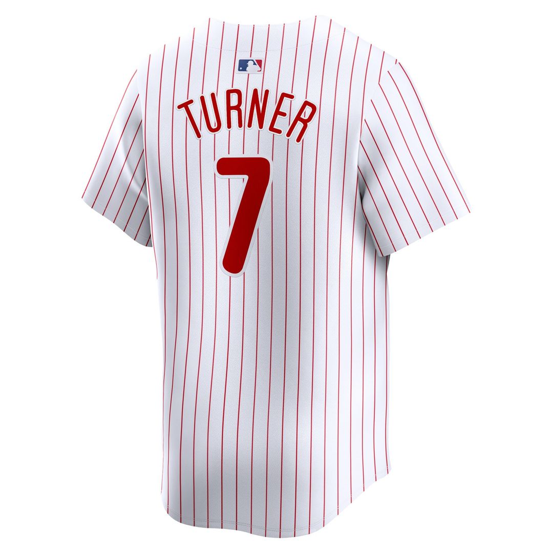 Philadelphia Phillies Trea Turner Nike Home Limited Player Jersey - White