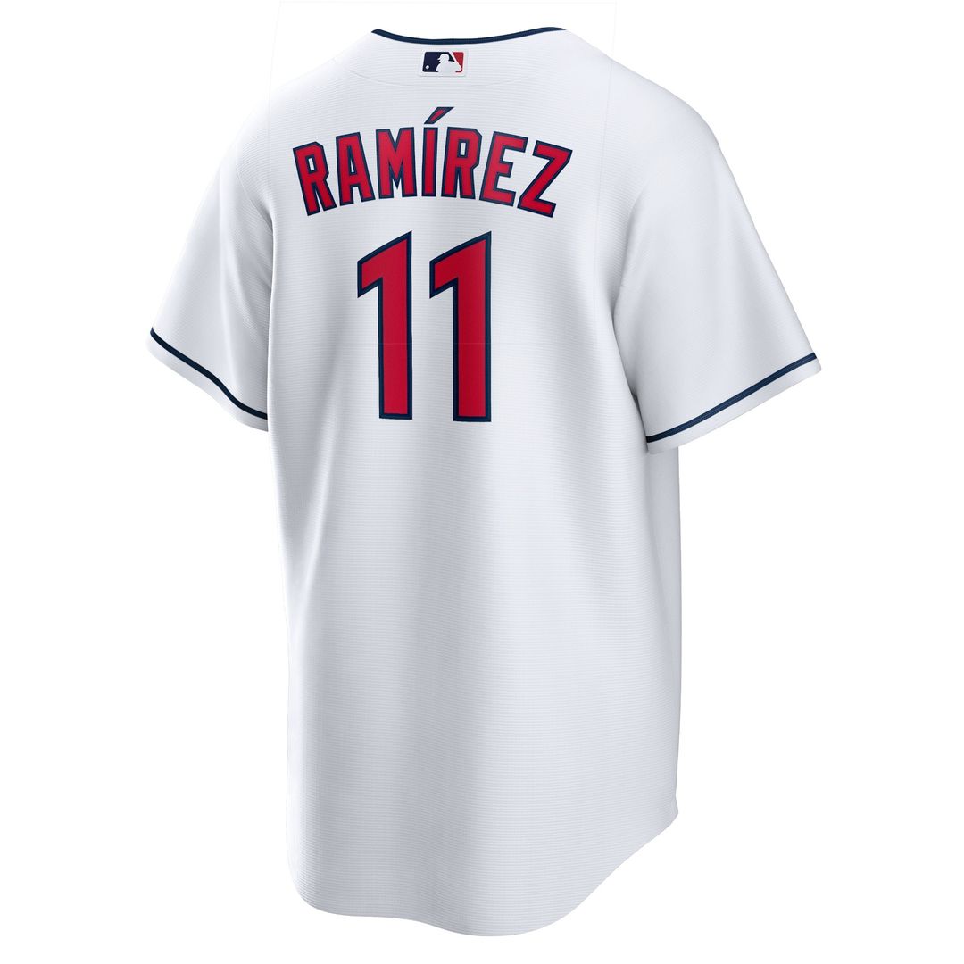 Cleveland Guardians José Ramírez Nike Replica Player Jersey - White