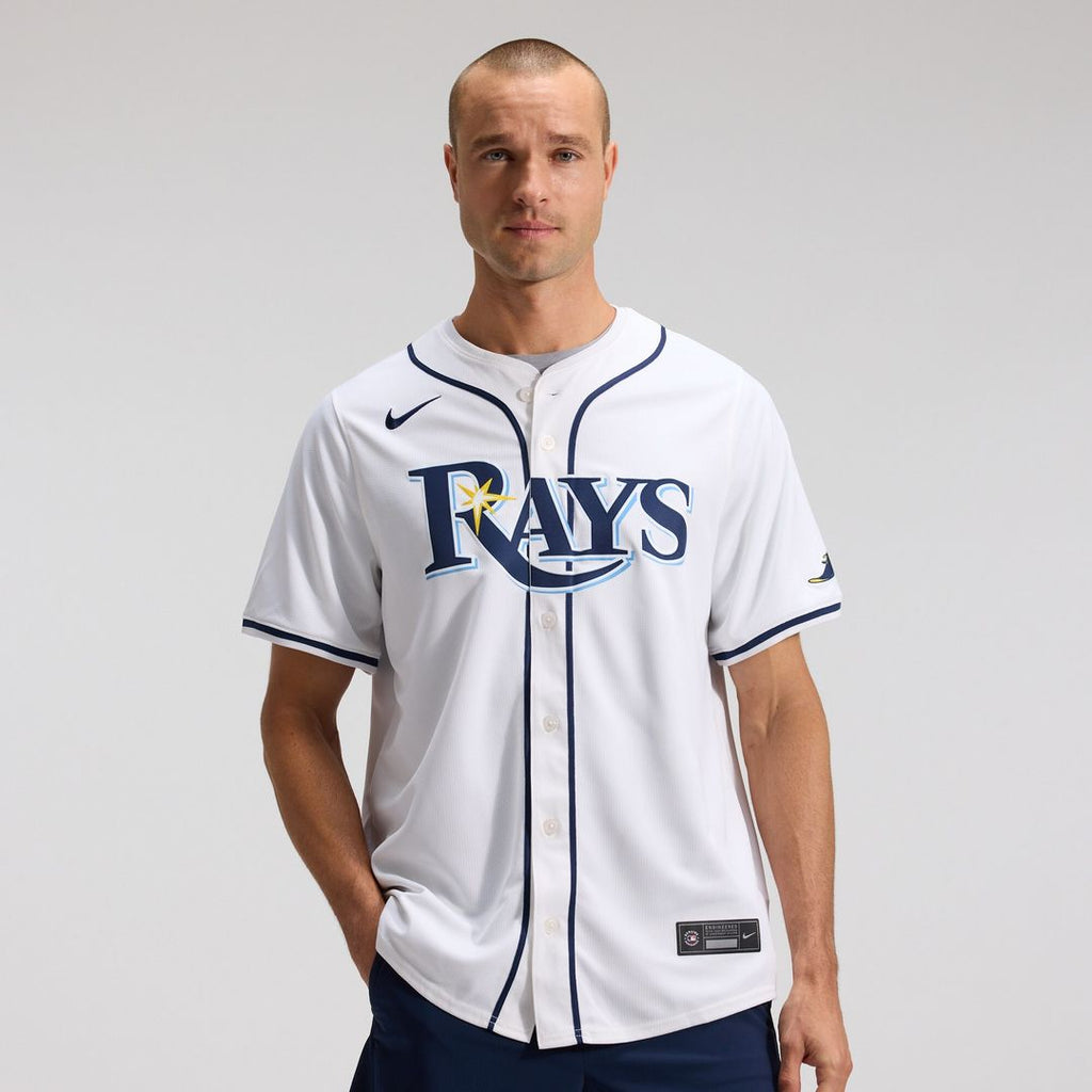 Tampa Bay Rays Yandy Diaz Nike Home Limited Player Jersey - White