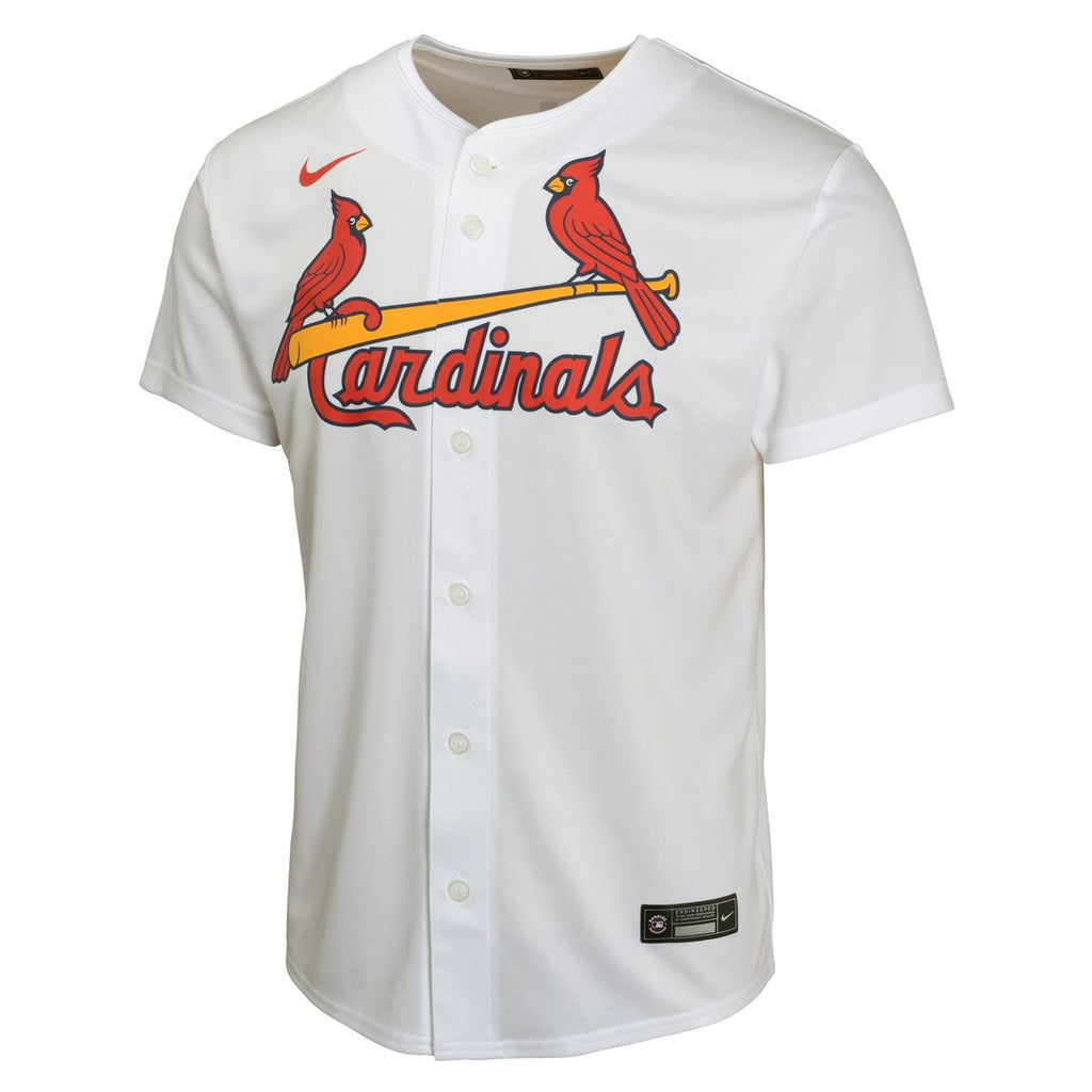St. Louis Cardinals Lars Nootbaar Nike Youth Home Game Player Jersey - White