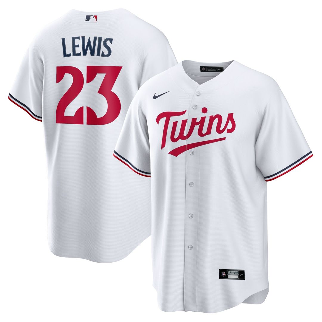 Minnesota Twins Royce Lewis Nike Replica Player Jersey - White
