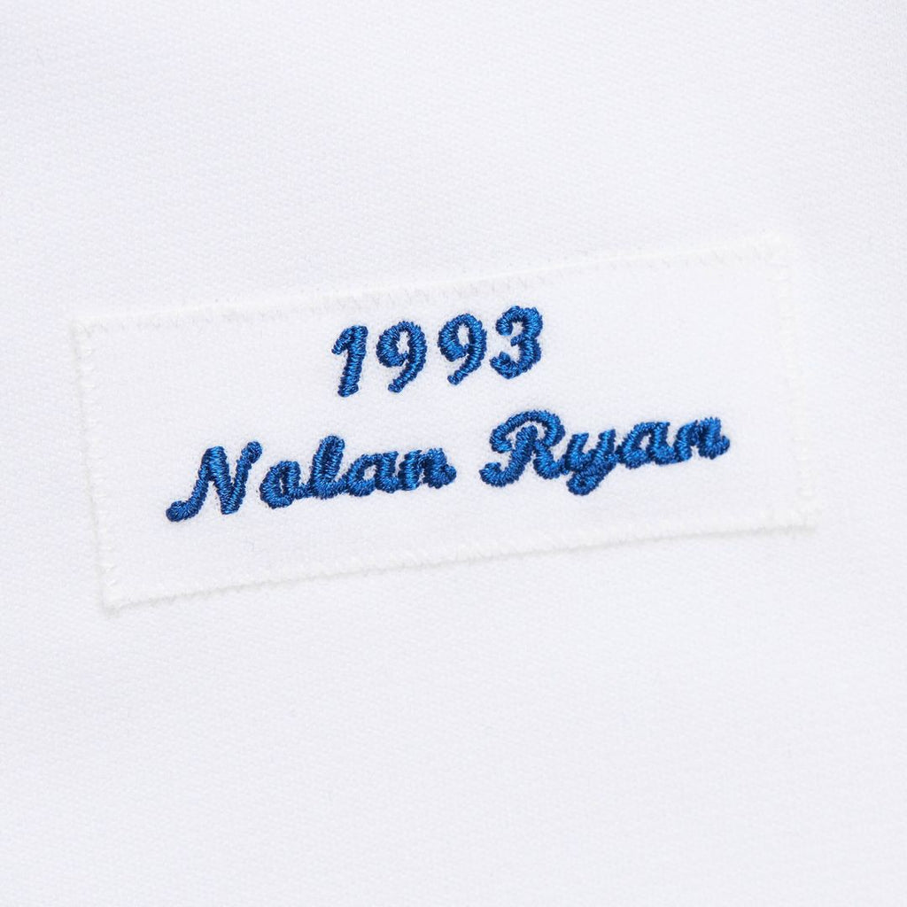 Texas Rangers Nolan Ryan Mitchell & Ness 1993 Cooperstown Authentic Jersey - White