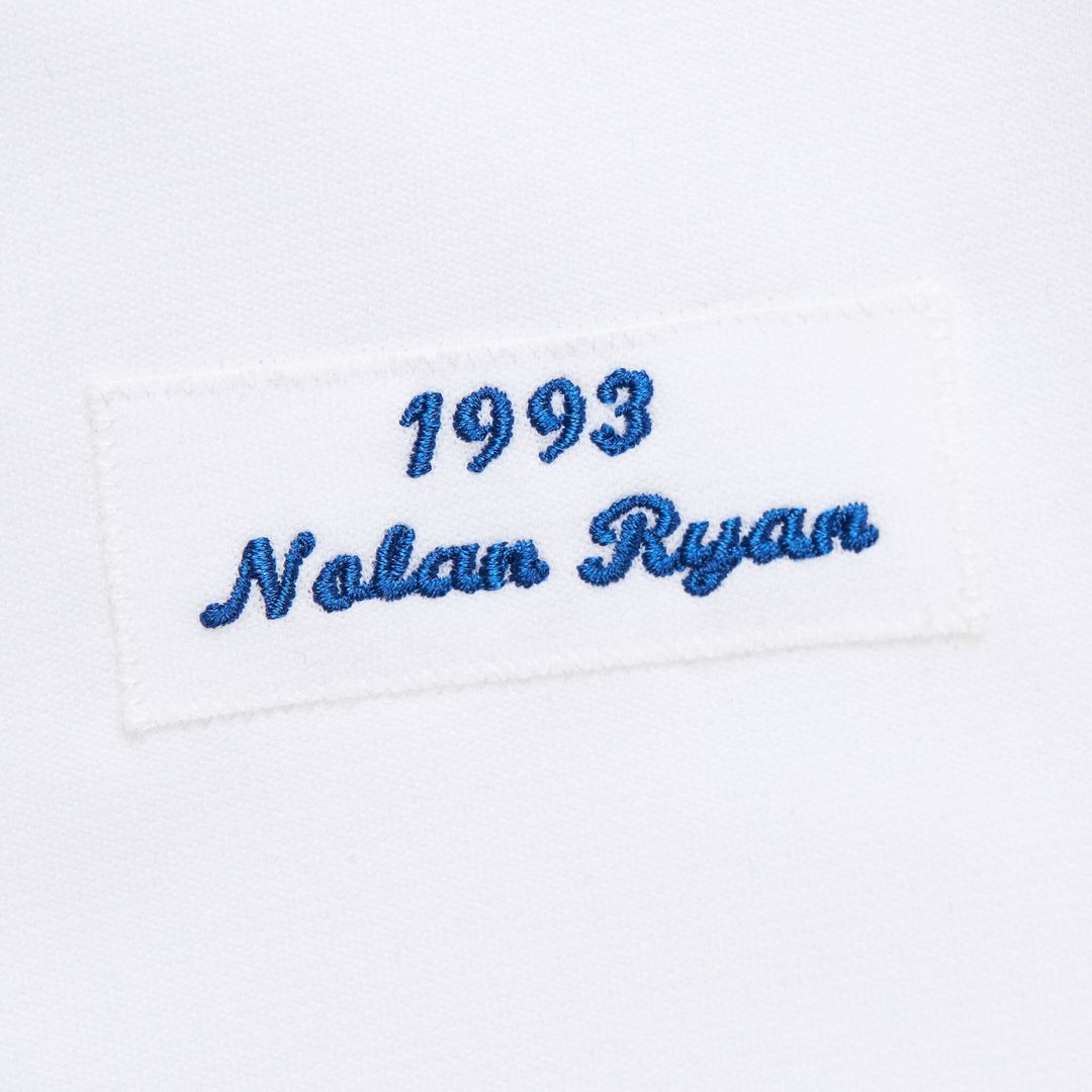 Texas Rangers Nolan Ryan Mitchell & Ness 1993 Cooperstown Authentic Jersey - White