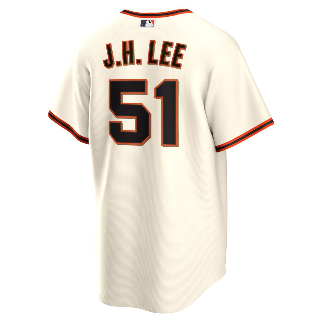San Francisco Giants Jung Hoo Lee Nike Home Replica Player Jersey - Cream