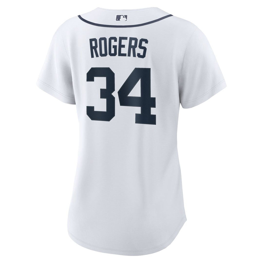 Detroit Tigers Jake Rogers Nike Women's Home Replica Jersey - White