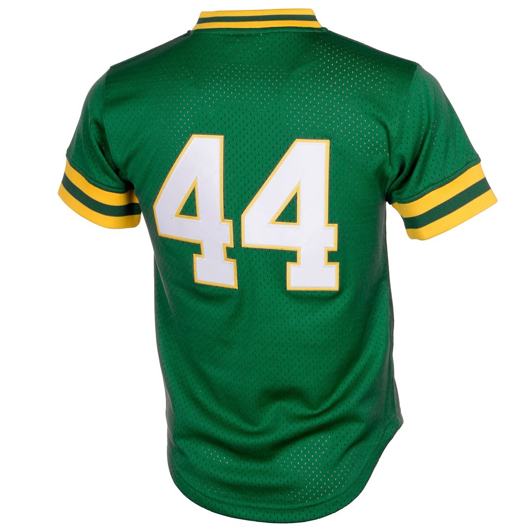Athletics Reggie Jackson Mitchell & Ness Authentic Batting Practice Jersey - Green