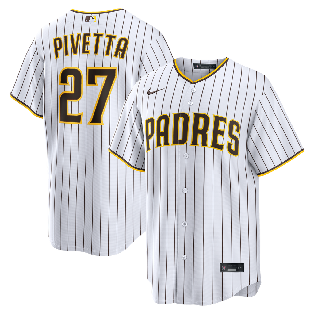 San Diego Padres Nick Pivetta Nike Home Replica Jersey - White