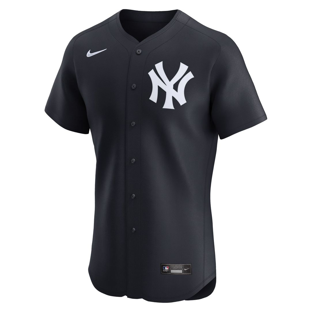 New York Yankees Aaron Judge Nike Alternate 2 Elite Jersey - Navy