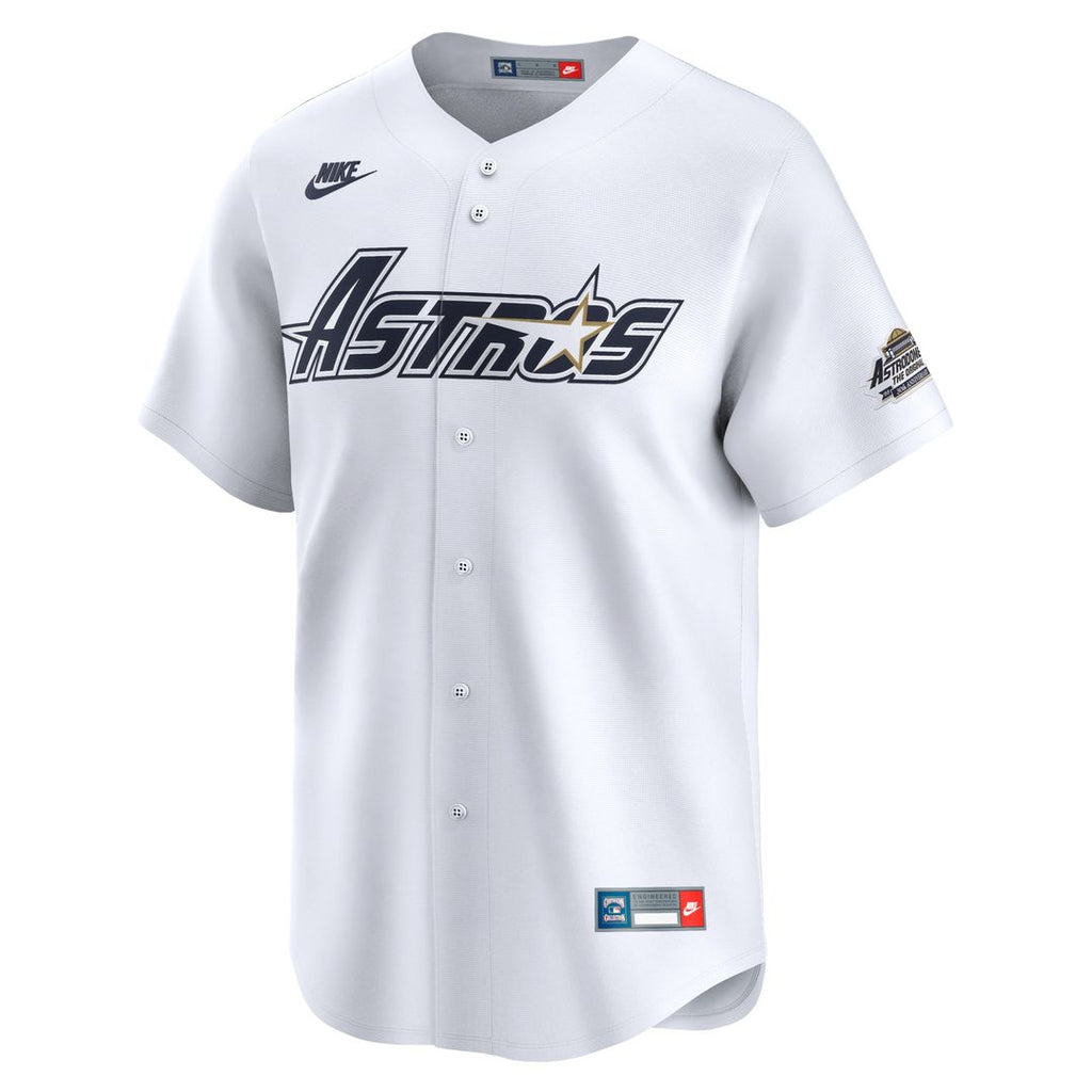 Houston Astros Craig Biggio Nike Throwback Cooperstown Limited Jersey - White