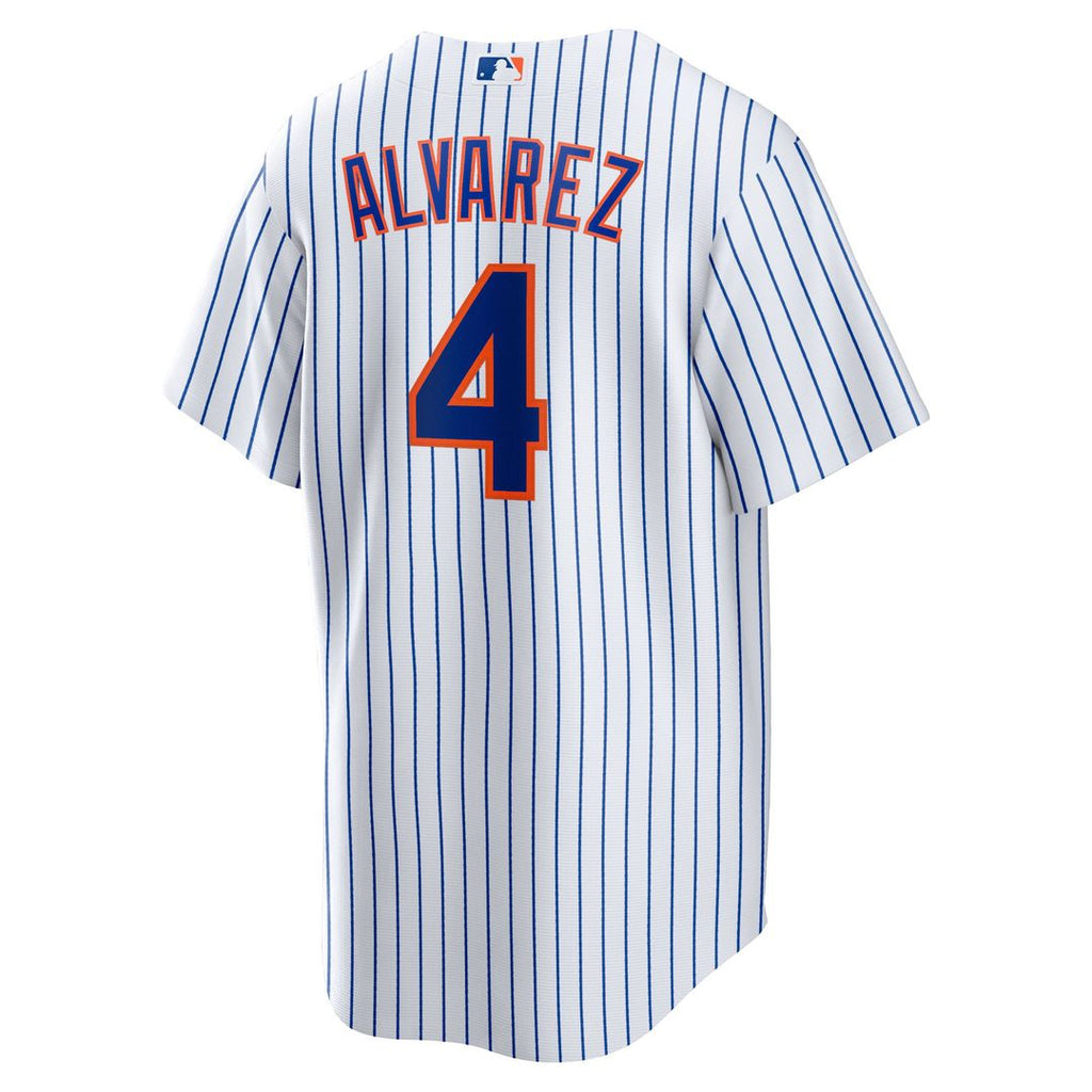 New York Mets Francisco Alvarez Nike Replica Player Jersey - White