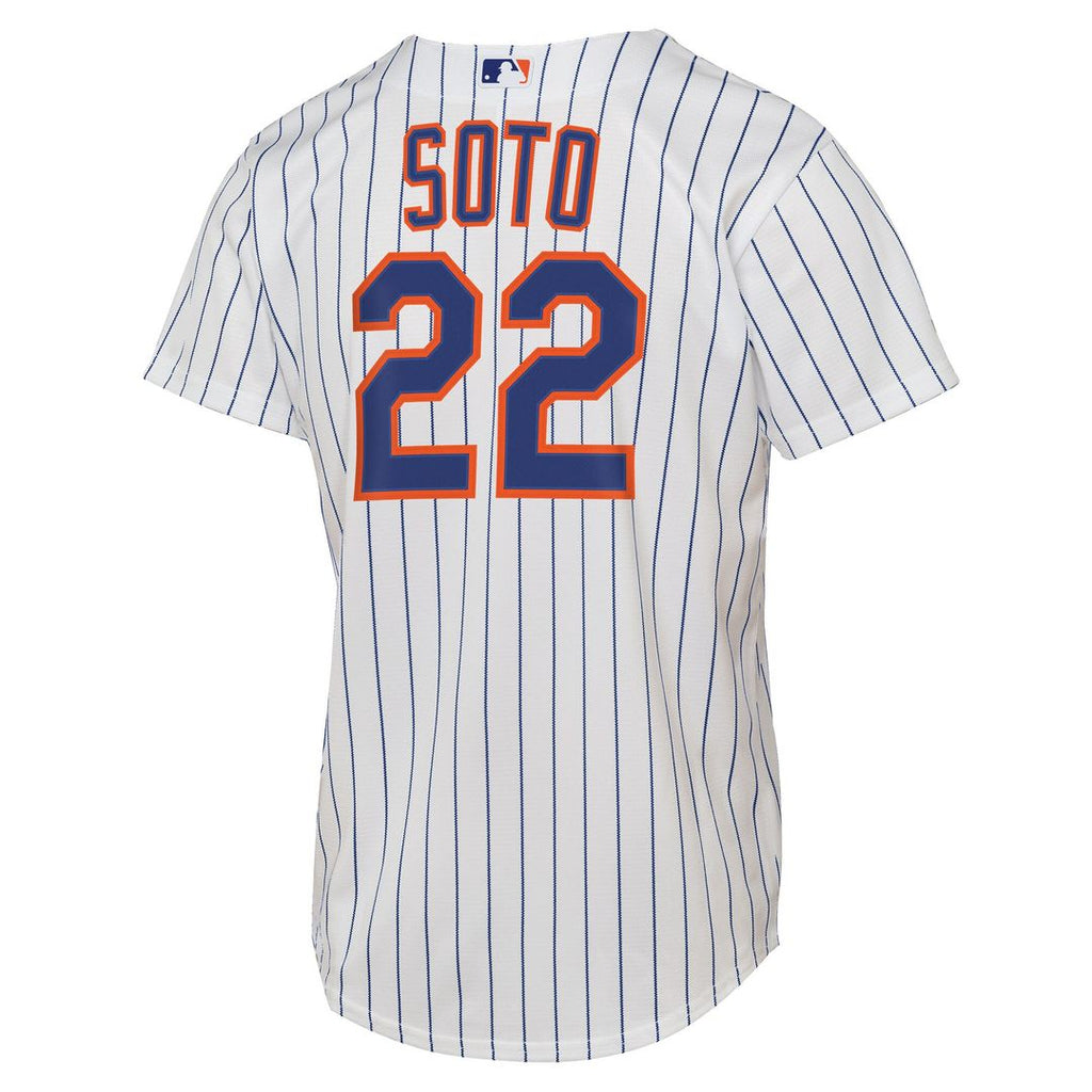 New York Mets Juan Soto Nike Youth Home Replica Player Jersey - White