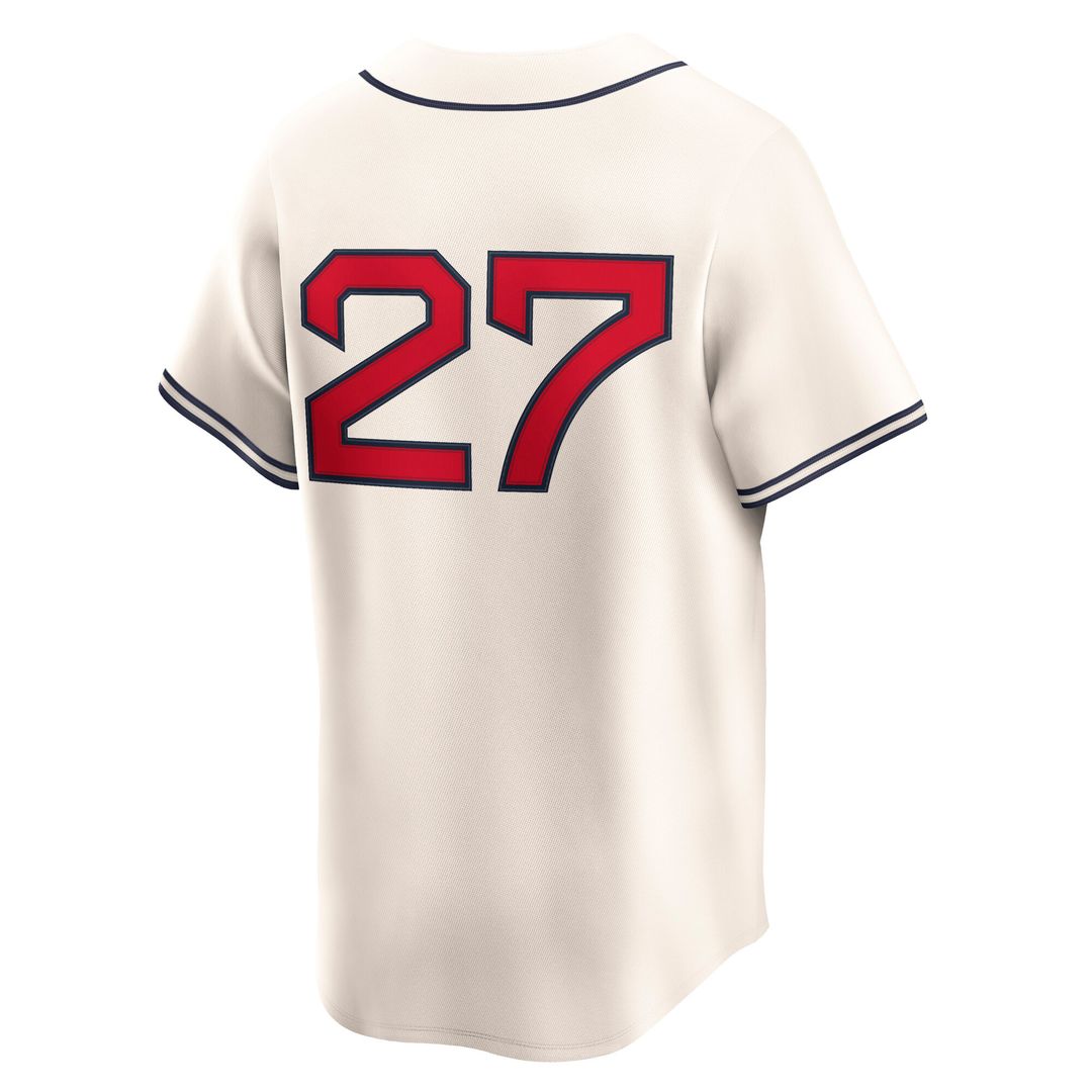 Chicago Cubs Seiya Suzuki Nike Throwback Cooperstown Limited Jersey - Cream