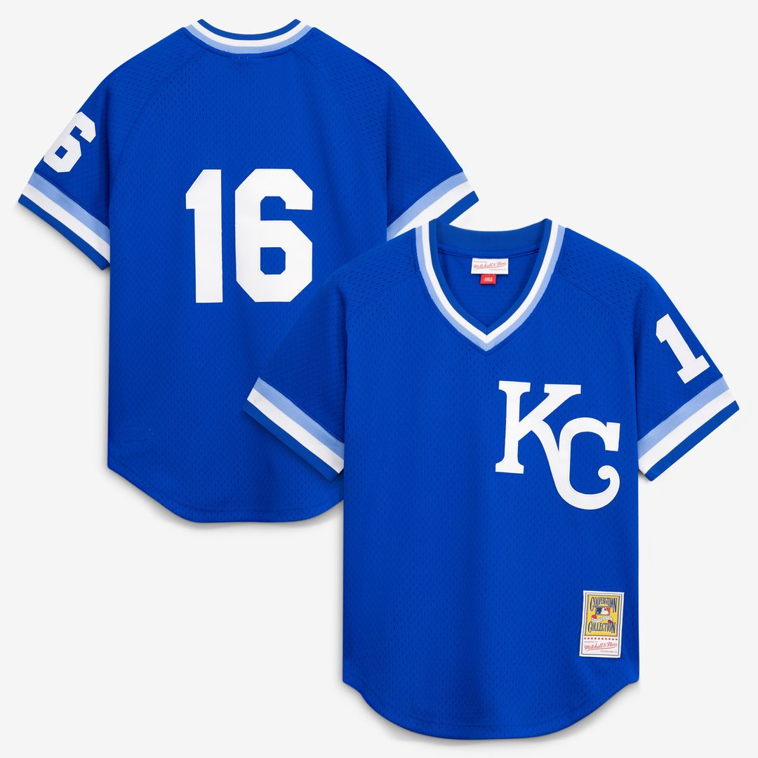 Kansas City Royals Bo Jackson Mitchell & Ness Authentic Batting Practice Jersey - Royal