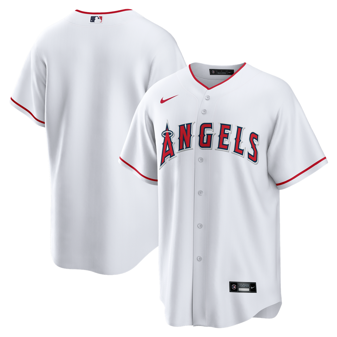 Los Angeles Angels Nike Home Big & Tall Replica Jersey - White