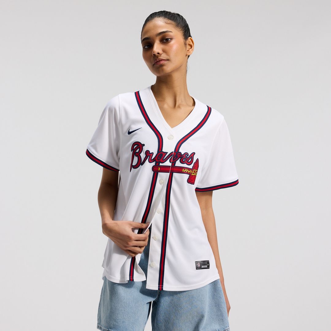 Atlanta Braves Nike Women's Home Limited Jersey - White