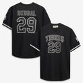 Detroit Tigers Tarik Skubal Fanatics Big & Tall Heavyweight Mesh Jersey - Black/White