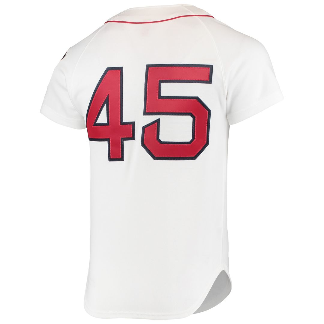 Boston Red Sox Pedro Martinez Mitchell & Ness 1999 Cooperstown Home Authentic Jersey - White
