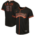 San Francisco Giants Jung Hoo Lee Nike Youth Alternate 2 Replica Jersey - Black
