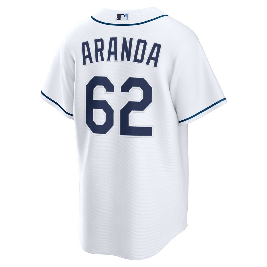 Tampa Bay Rays Jonathan Aranda Nike Home Replica Jersey - White
