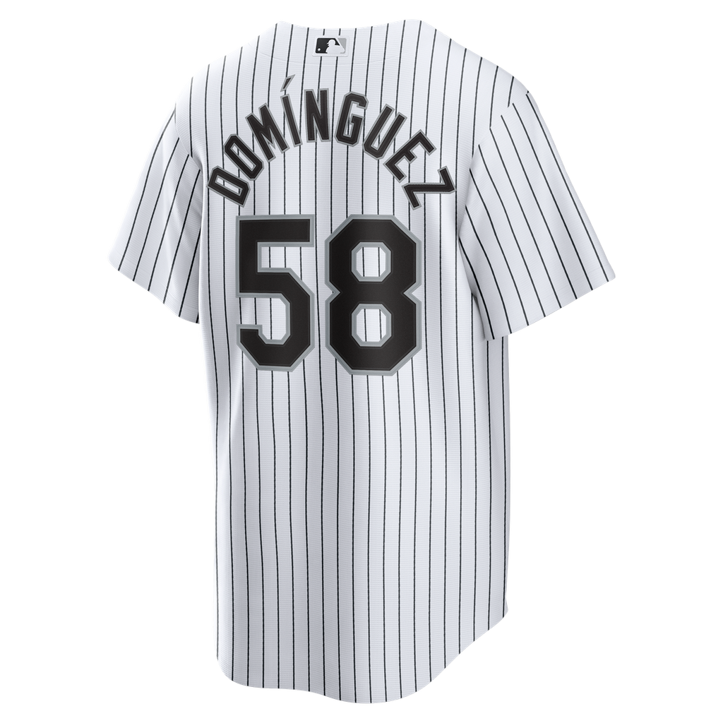 Chicago White Sox Seranthony Domínguez Nike Home Replica Jersey - White