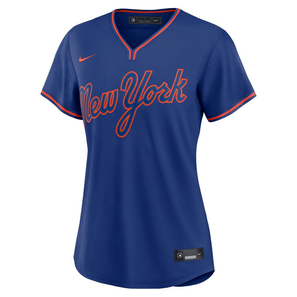 New York Mets Francisco Lindor Nike Women's Alternate Replica Jersey - Royal