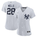 New York Yankees Austin Wells Nike Women's Home Replica Jersey - White