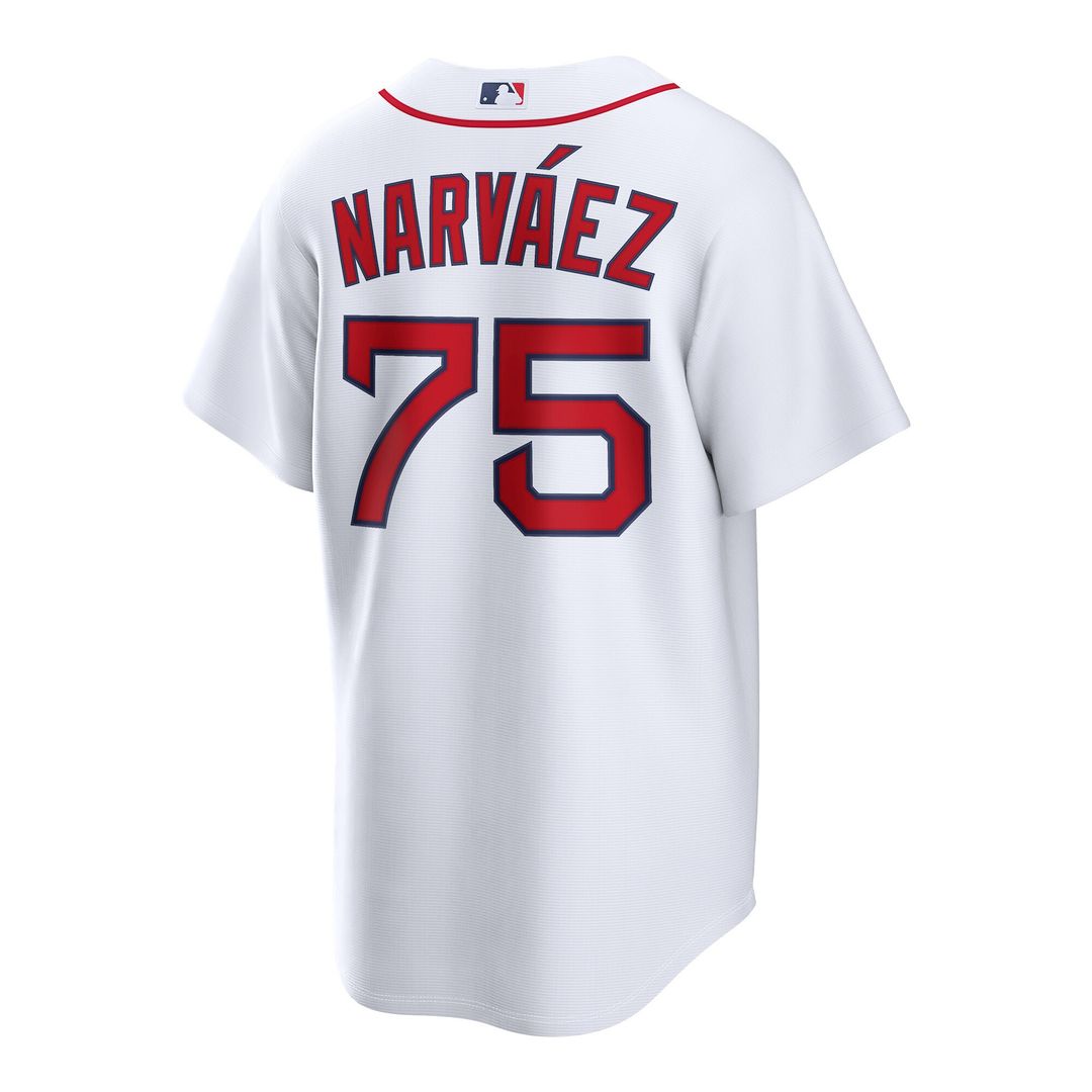 Boston Red Sox Carlos Narváez Nike Home Replica Jersey - White