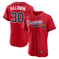 Atlanta Braves Drake Baldwin Nike MLB Awards Authentic Jersey - Red