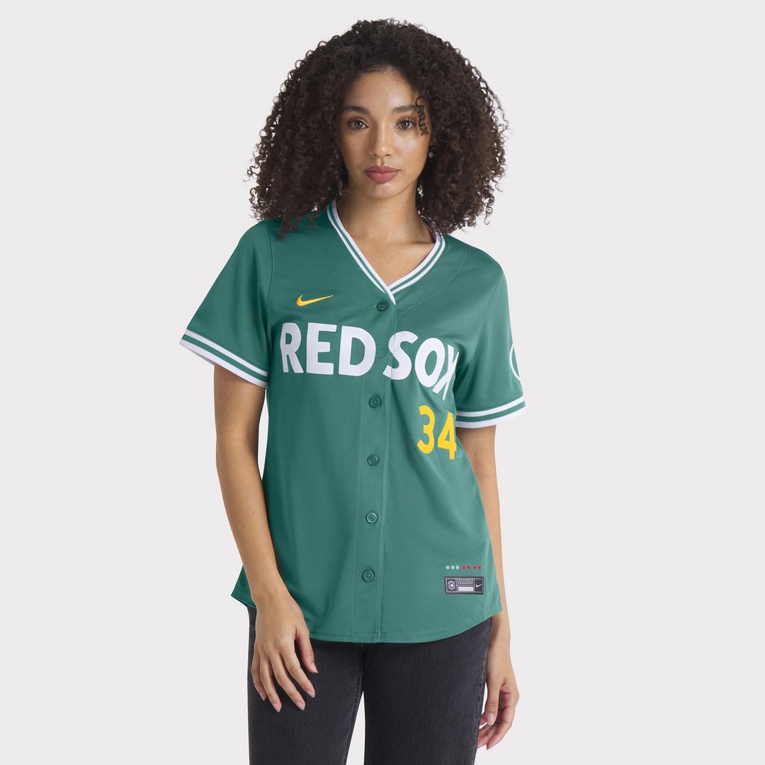 Boston Red Sox David Ortiz Nike Women's 2025 City Connect Limited Retired Player Jersey - Green