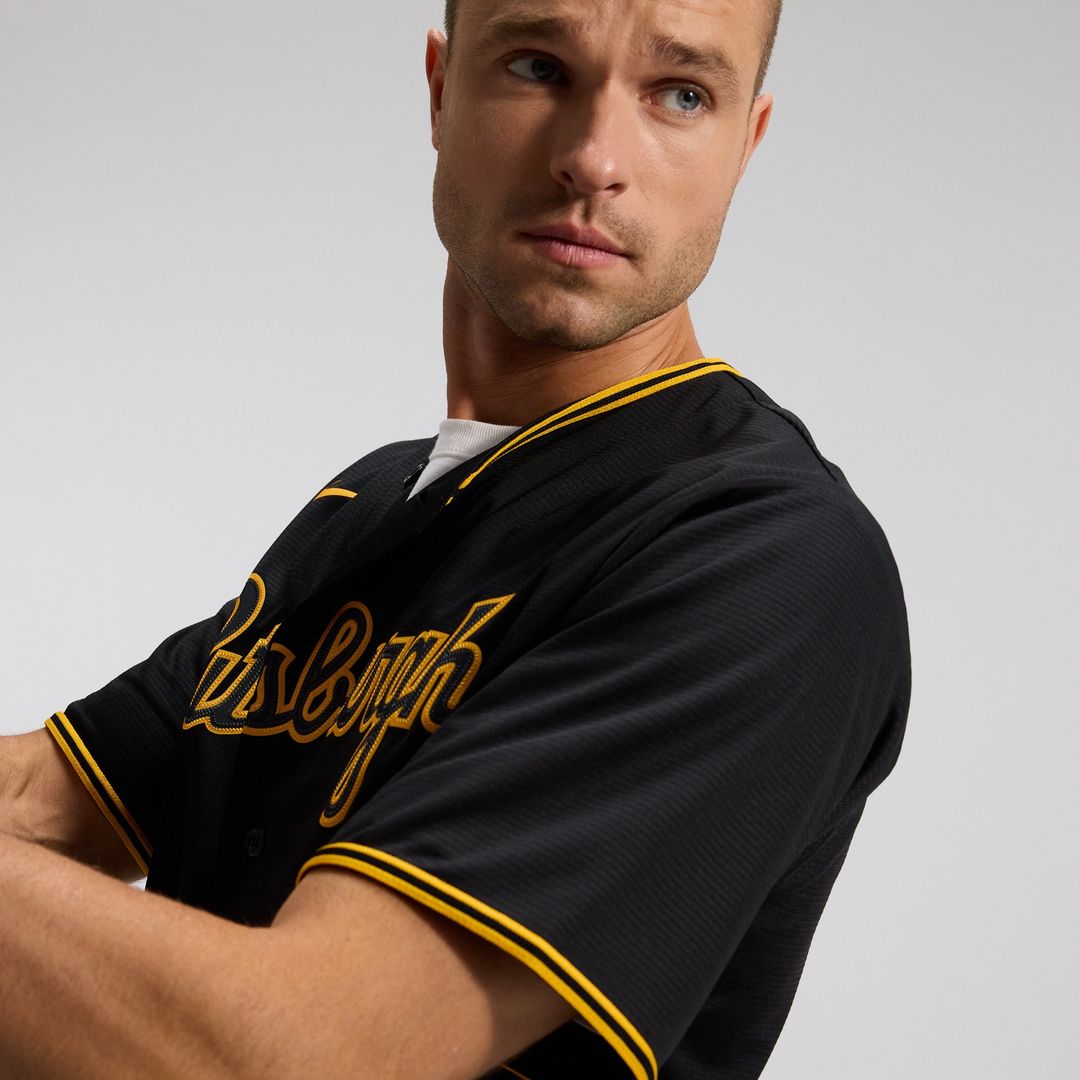Pittsburgh Pirates Nike Alternate Replica Team Jersey - Black