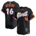 San Francisco Giants Rafael Devers Nike 2025 City Connect Limited Player Jersey - Black