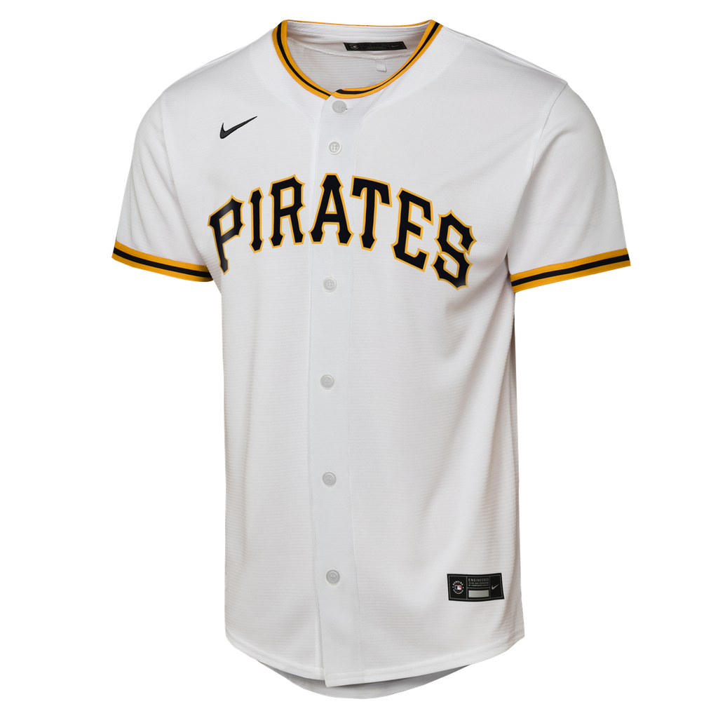 Pittsburgh Pirates Konnor Griffin Nike Youth Home Replica Jersey - White