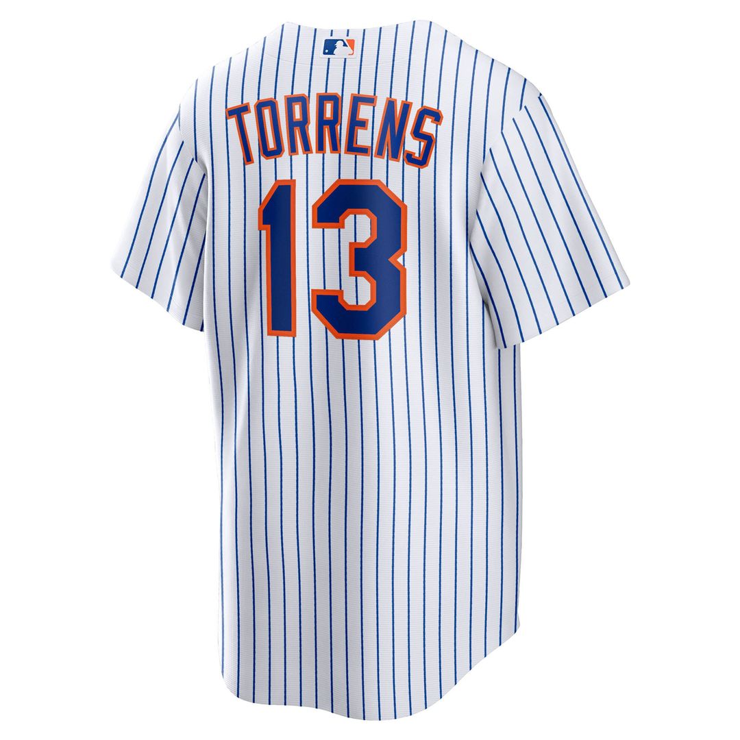 New York Mets Luis Torrens Nike Home Replica Jersey - White
