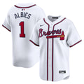 Atlanta Braves Ozzie Albies Nike Home Limited Player Jersey - White