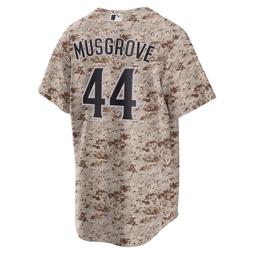 San Diego Padres Joe Musgrove Nike USMC Alternate Replica Player Jersey - Camo