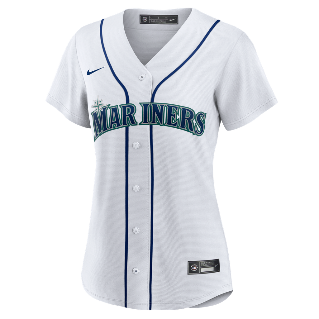 Seattle Mariners Cal Raleigh Nike Women's Home Replica Jersey - White