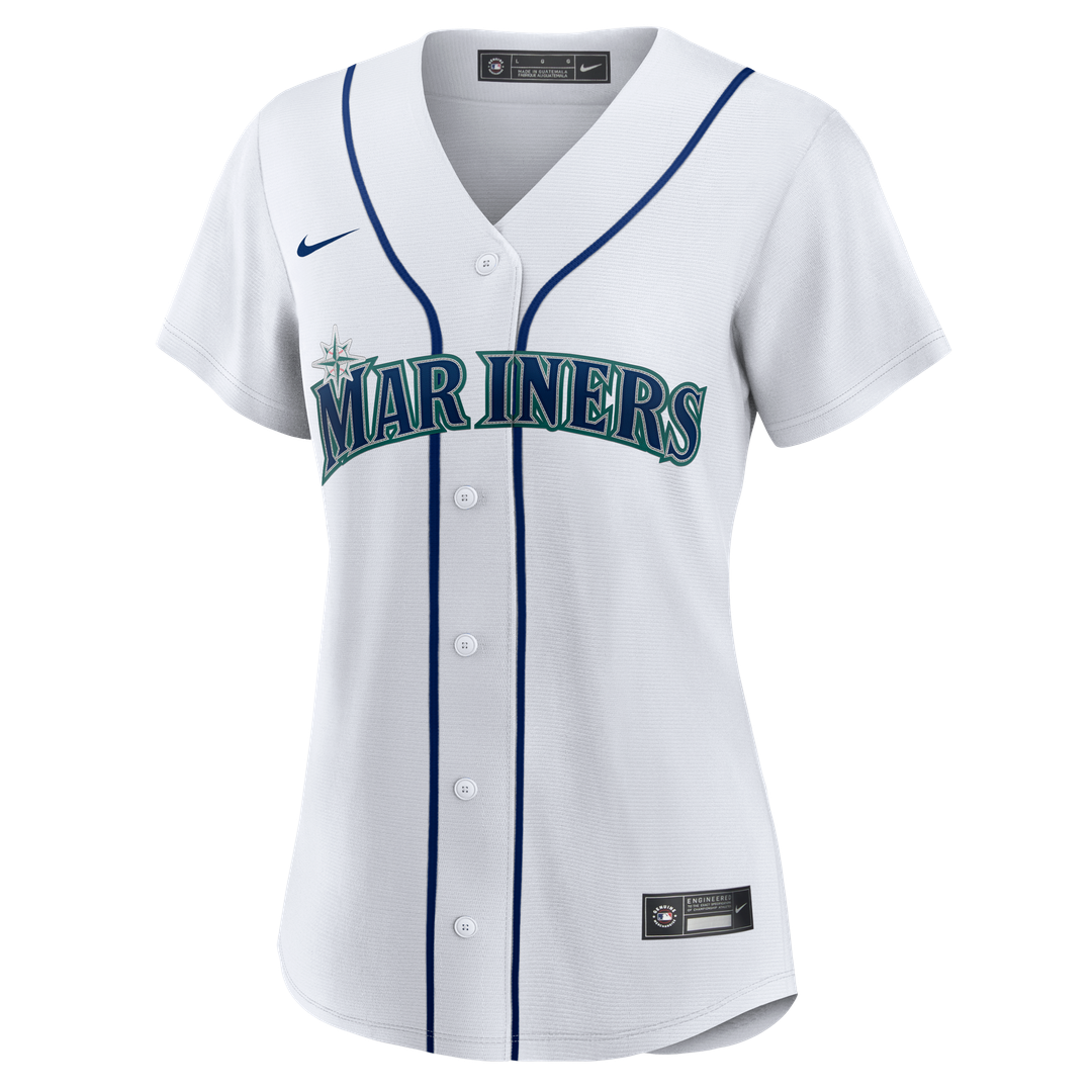 Seattle Mariners Cal Raleigh Nike Women's Home Replica Jersey - White
