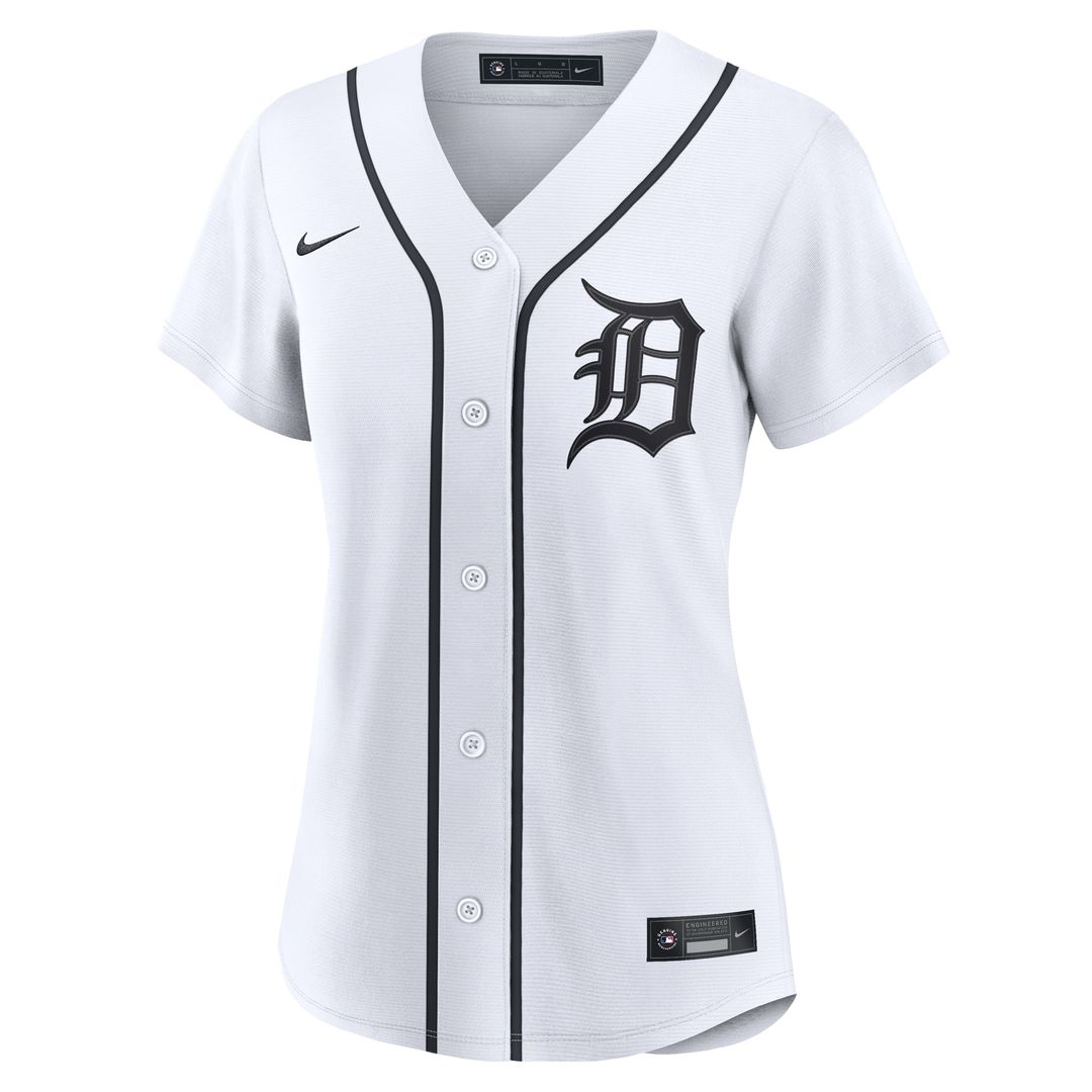 Detroit Tigers Tarik Skubal Nike Women's Home Replica Jersey - White