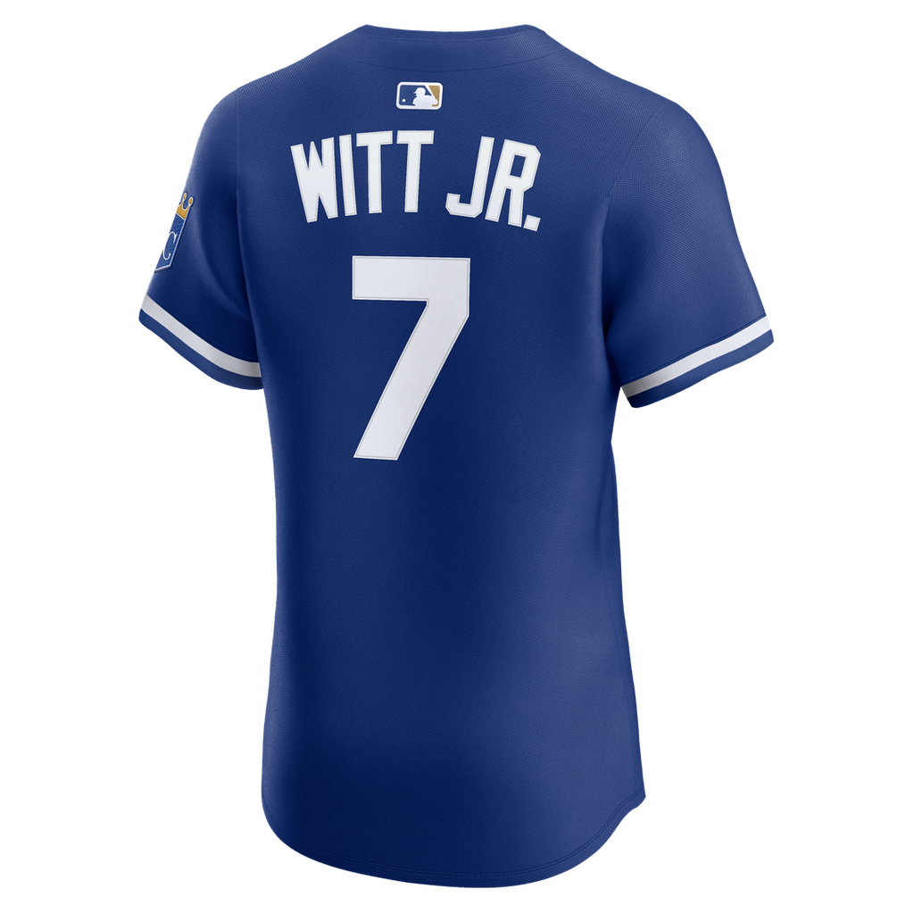 Kansas City Royals Bobby Witt Jr. Nike Alternate 2 Elite Player Jersey - Royal