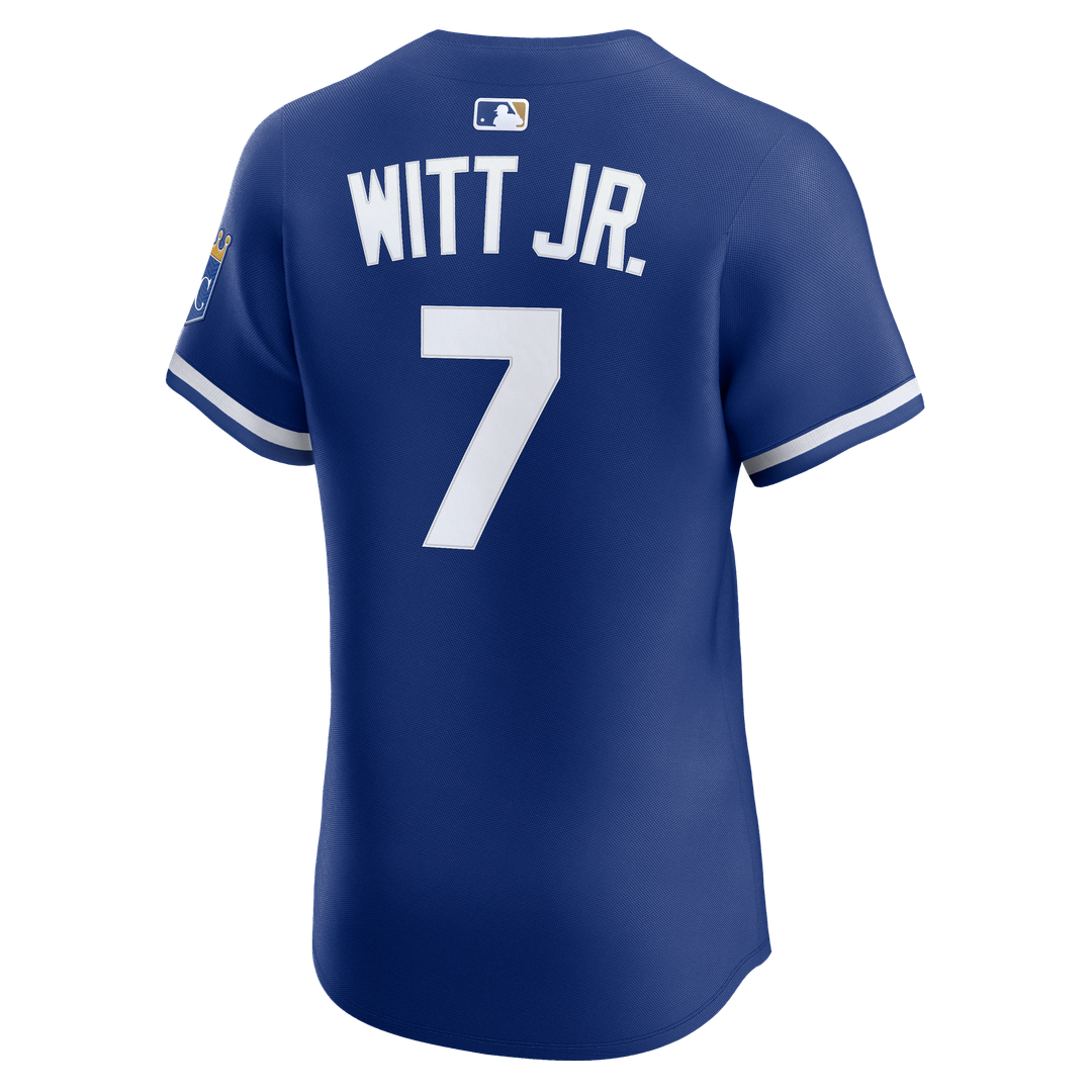 Kansas City Royals Bobby Witt Jr. Nike Alternate 2 Elite Player Jersey - Royal