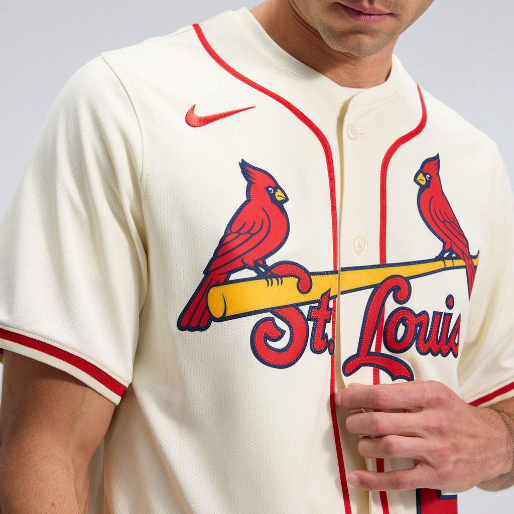 St. Louis Cardinals Lars Nootbaar Nike Alternate 2 Limited Jersey - Cream