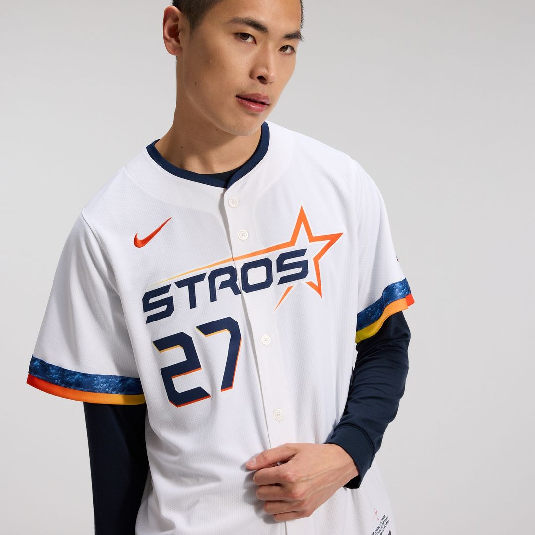 Houston Astros Jose Altuve Nike 2025 City Connect Limited Player Jersey - White