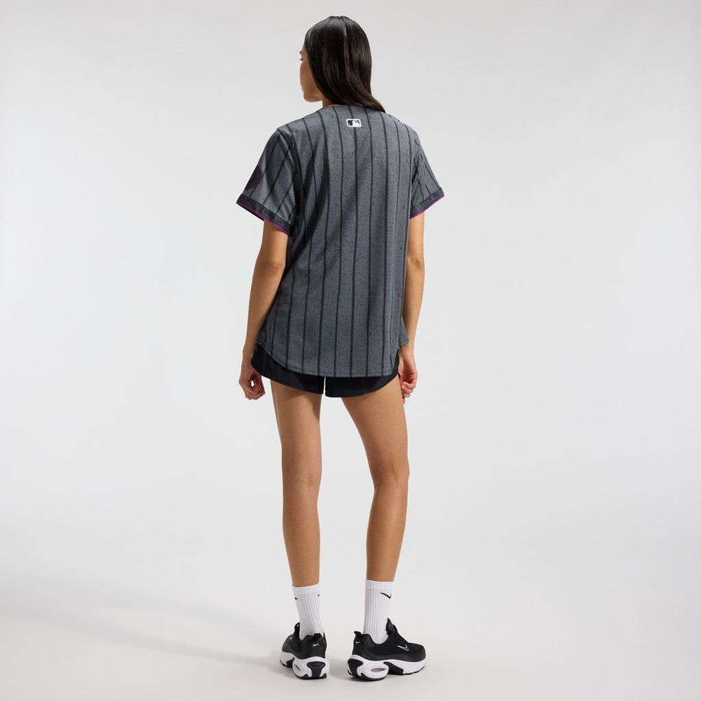 New York Mets Nike Women's City Connect Limited Jersey - Gray