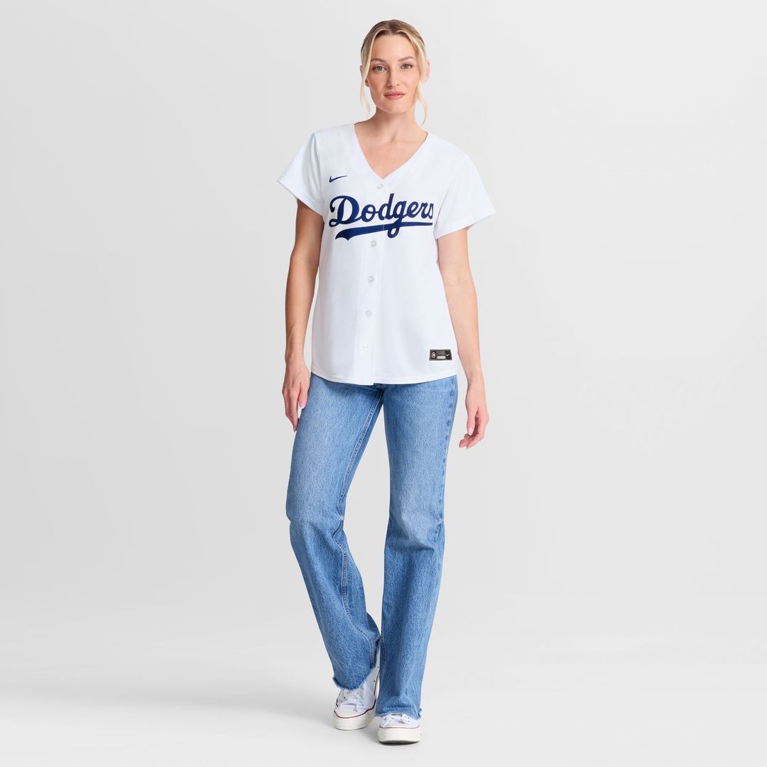 Los Angeles Dodgers Mookie Betts Nike Women's Home Replica Jersey - White