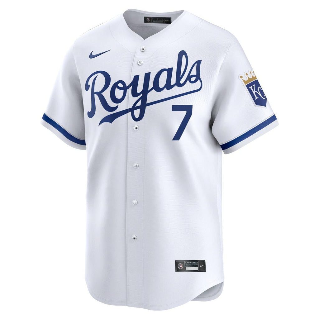 Kansas City Royals Bobby Witt Jr. Nike Home Limited Player Jersey - White